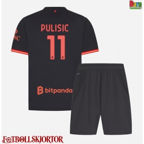 AC Milan Christian Pulisic #11 Tredje Kläder Barn 2026-27 Kortärmad (+ Korta byxor)